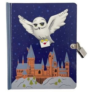 Harry Potter: Hedwig Squishy Lock & Key Diary -- Insight Editions